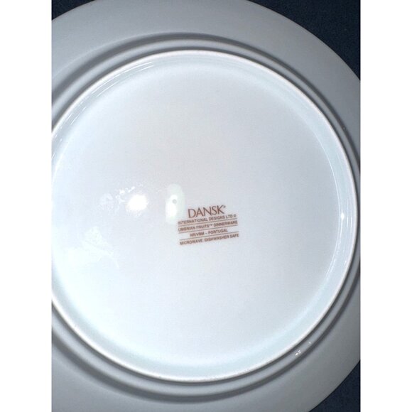 Dansk Umbrian Fruits Dinner Plate 11" Ceramic Plate Microwave & Dishwasher Safe - Picture 3 of 3